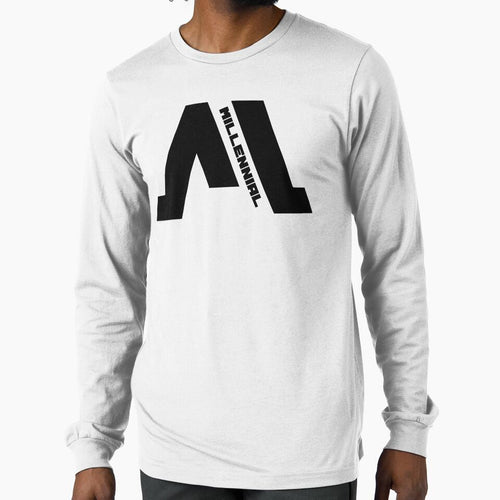 Abstract Millennial Black Print by burnoutbright