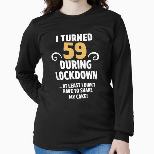 59 Year Old Men Women Lockdown Birthday Decorations by christinero2