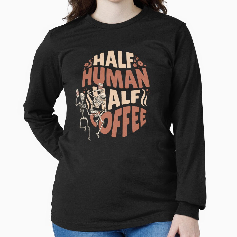 Halloween coffee tshirt, Sweatshirt, t-shirt, Cute Spooky Mama Tshirt for Halloween, Retro Spooky mama shirt, Spooky ghost with coffee trendy tee by BVTrendhub