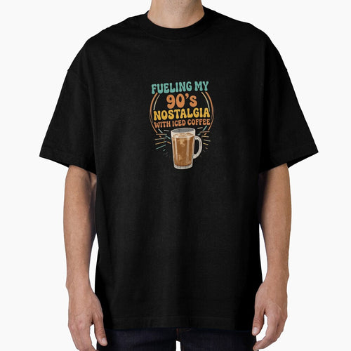 90s Nostalgia Iced Coffee Lover Millennial Quote by NikaRka