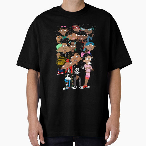 90s Cartoon Afro Kids by Dashtattoos