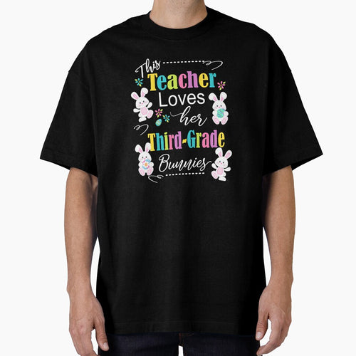 3rd Grade Teacher Easter School Design Cute Love My Bunnies by Sapphire Star