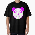 PINK PANDA HEAD by vazqpete
