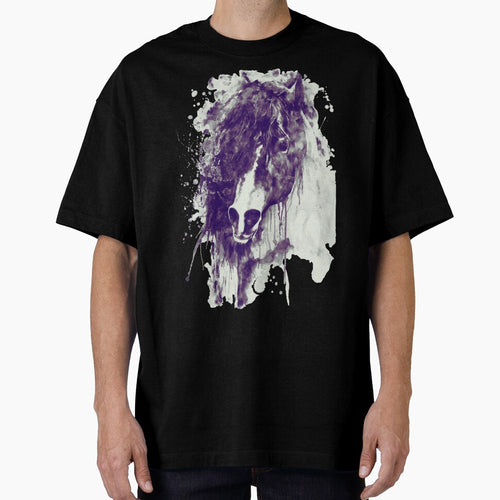 Abstract Purple Horse by caracatita75