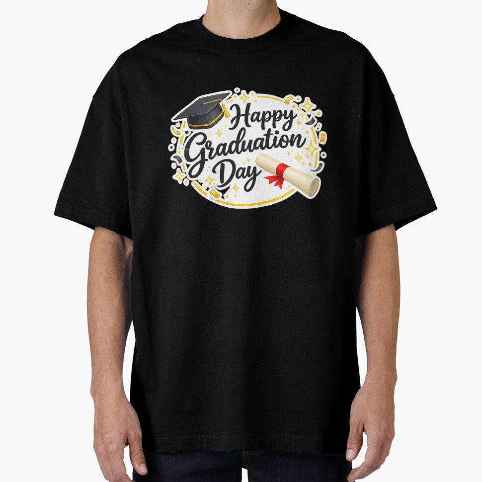 Modern Happy Graduation Day Celebration Design by AONLINE