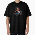 Smiling Black Kid Cartoon Character by Lulunza