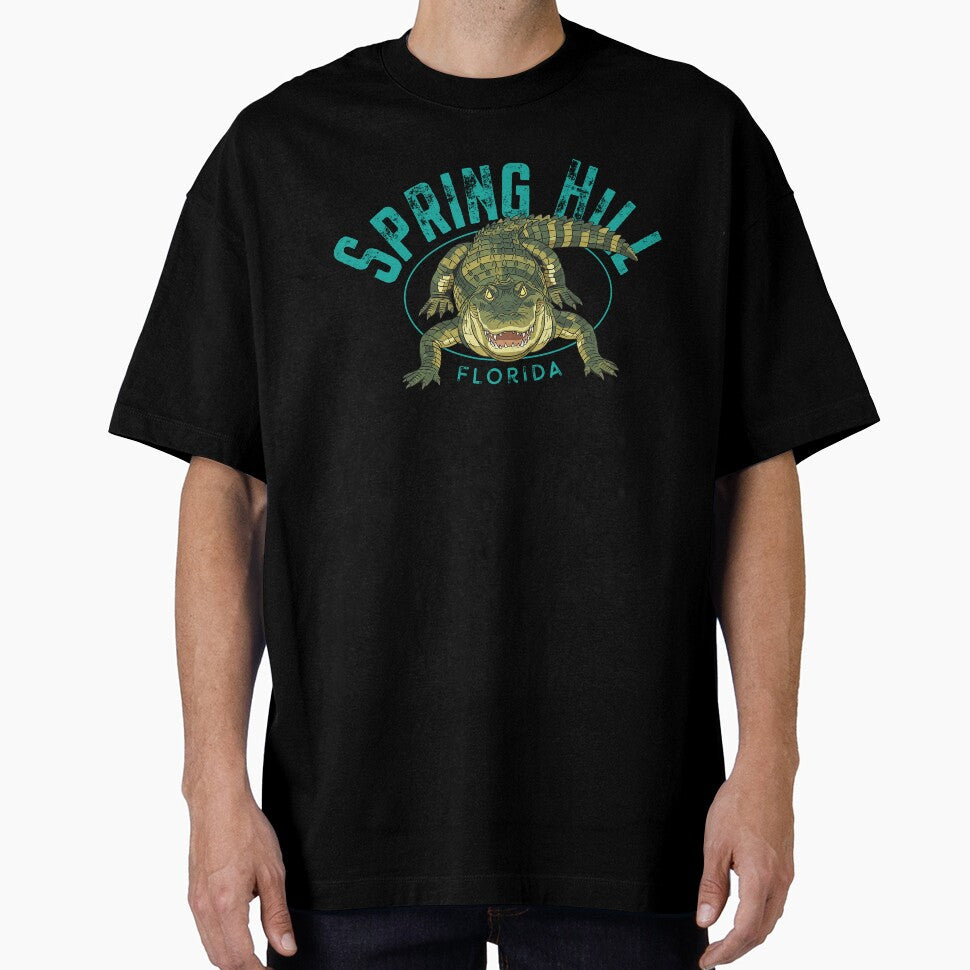 Spring Hill Florida Alligator Design by Futurebeachbum