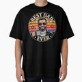 Best Dad Ever Retro Vintage Fathers Day Main Tag: by ShopVelona