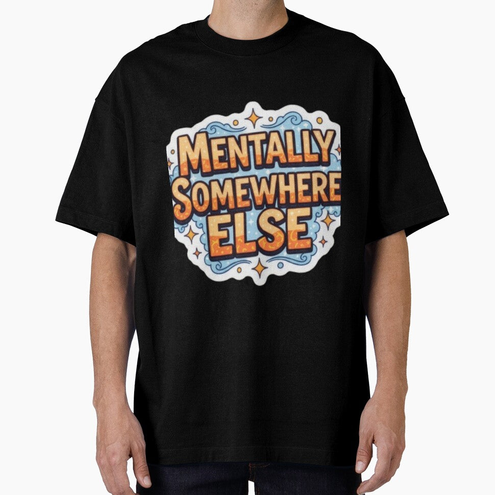 Mentally Somewhere else sticker by Dipti333