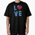 happy independence day love usa by John Hana