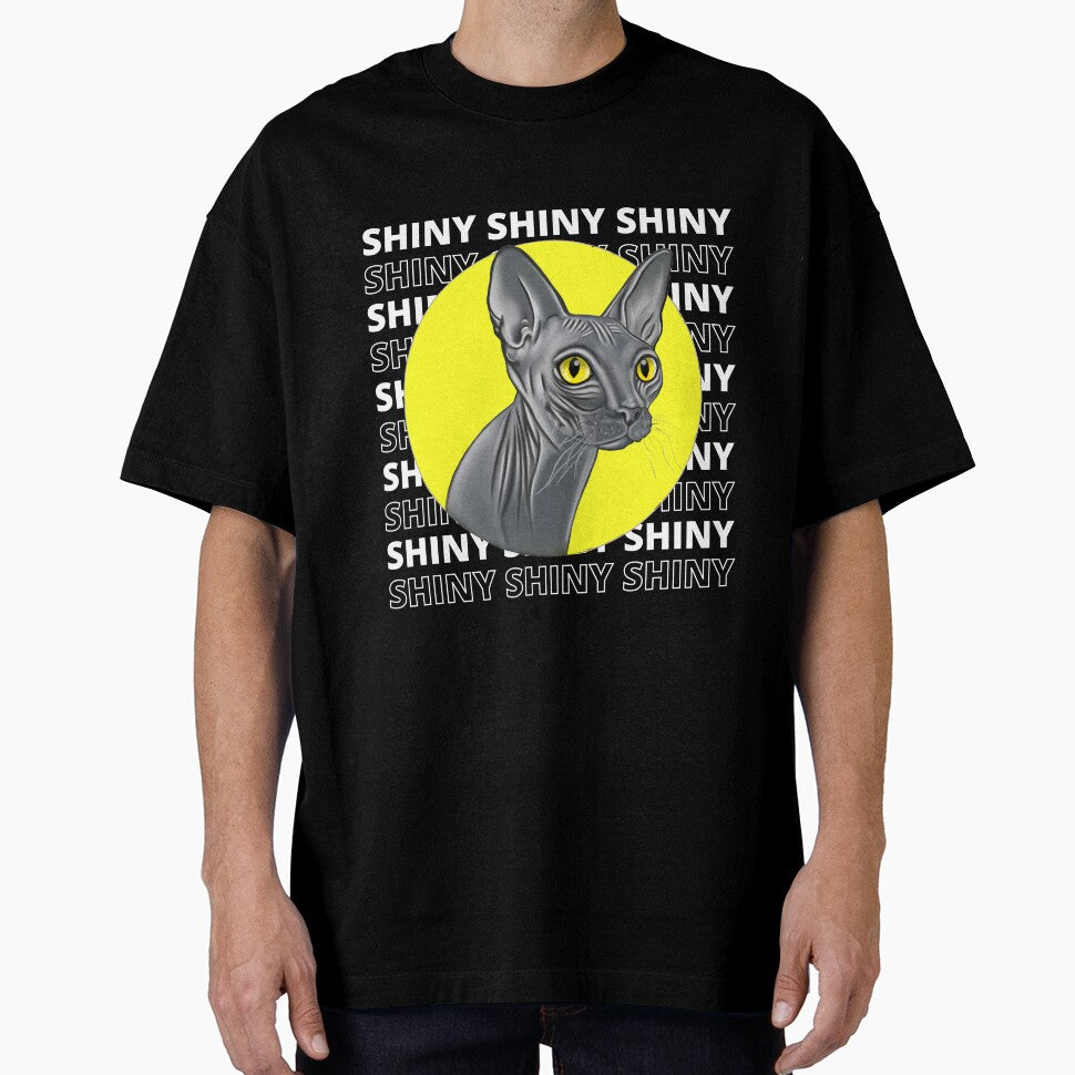 SHINY BINGUS Black Hairless Cat Sphinx CORPSE HUSBAND ONLY HANDS ONLY STRANDS by JadedVintage