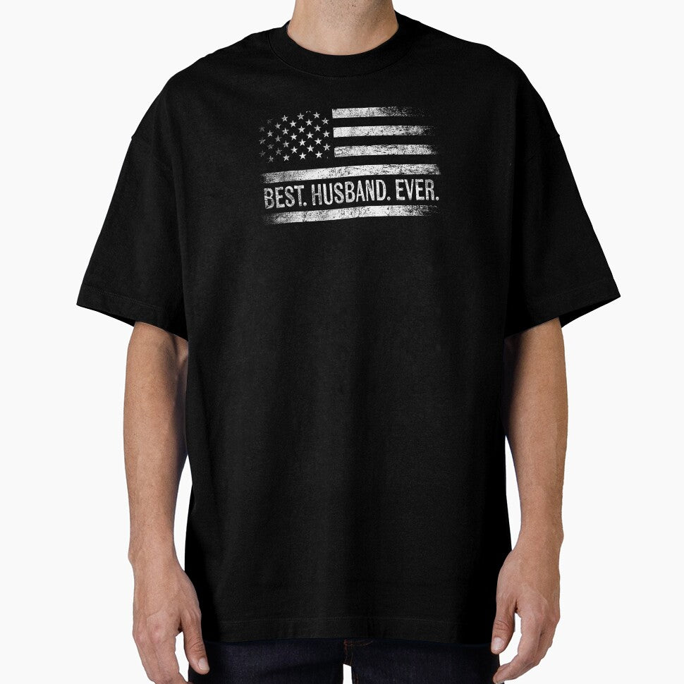 Best Husband Ever American Flag Gifts Husband Father's Day by alber-garnell
