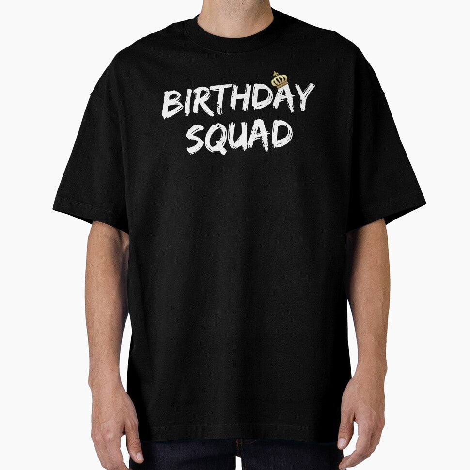 Birthday Squad Cool Funny Bday Team Men Women Boy Girl Gift Kids by BCNDesign