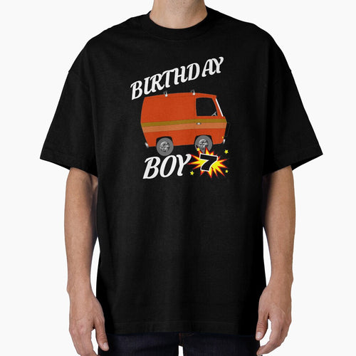 7 Years Old Birthday Design Van GifDesign by drwigglebutts