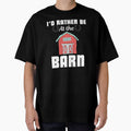 I'd rather be at the barn, funny saying for horse lover, breeder and owner by NBSStore