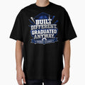 Built Different Graduate Achievement Emblem by Ned_Studio