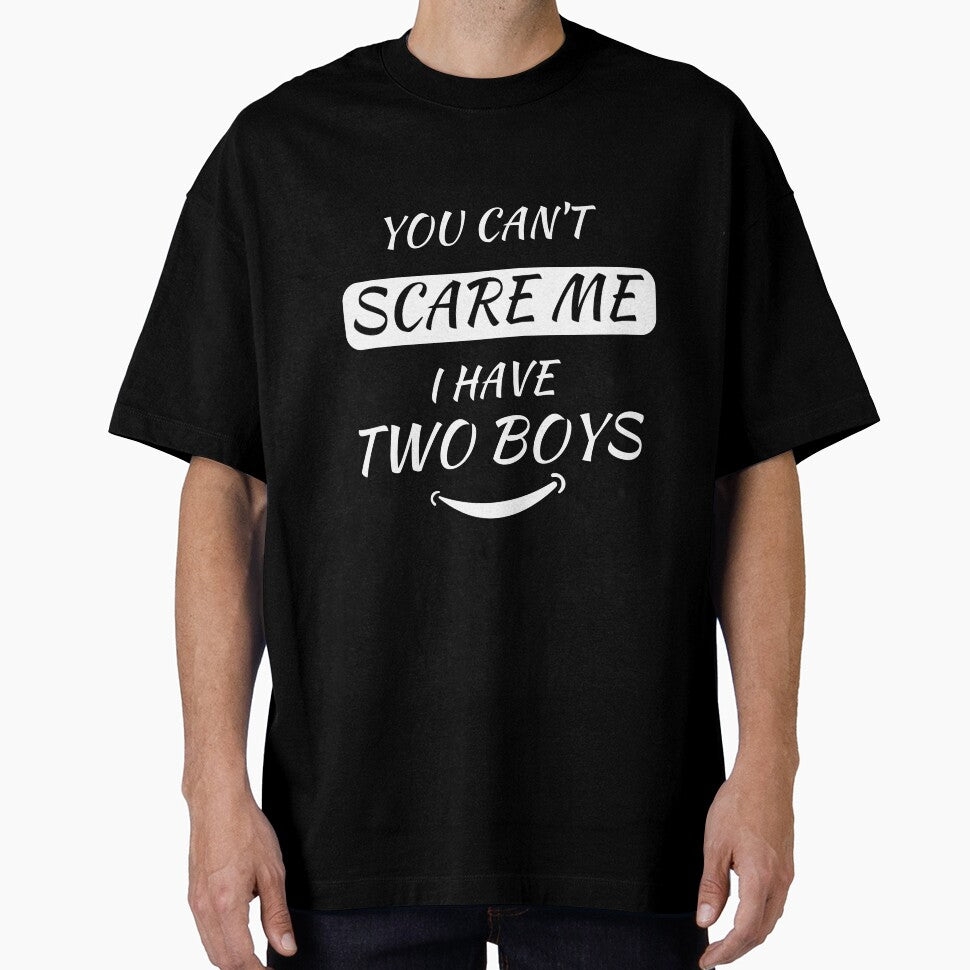 You Can't Scare Me I Have Two Boys I Sticker by VisioCraft ⭐⭐⭐⭐⭐