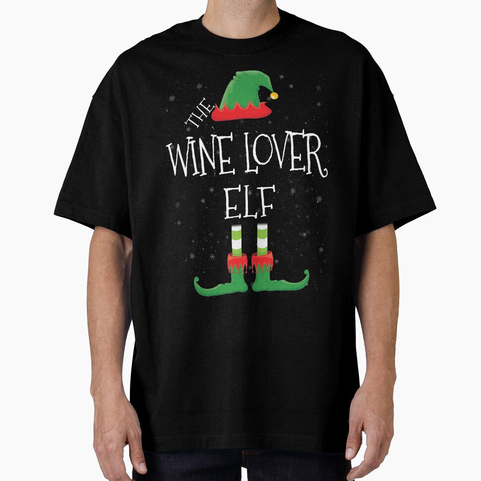 Wine Lover Elf Family Matching Christmas Group Funny Gift by DavisHasari