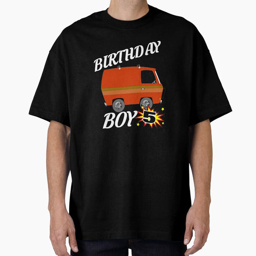 5 Years Old Birthday Design Van GifDesign by drwigglebutts