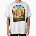 Milan Vintage Travel Illustration by HomeLivingCo