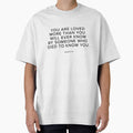 Christian Bible Verse: You are loved more than you will ever know Romans 5:8 by ChristianLife
