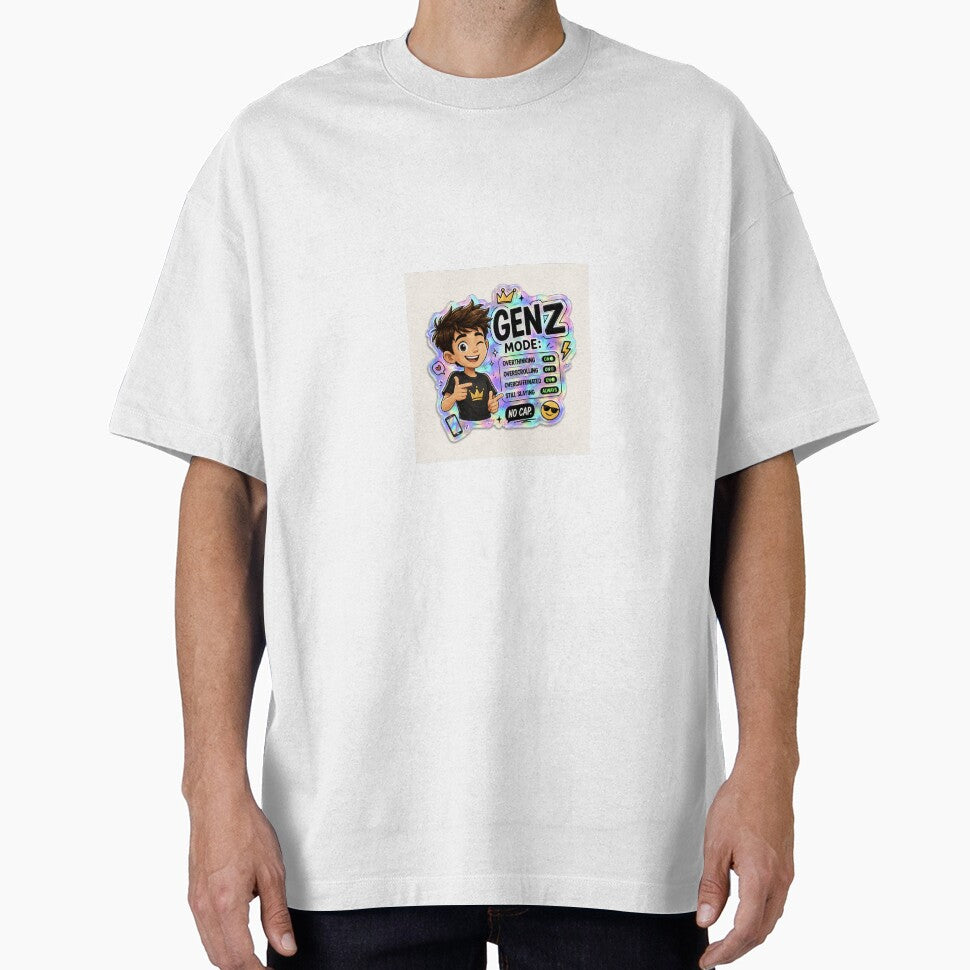 Gen Z Mode Holographic Sticker by AdAnd-Aura