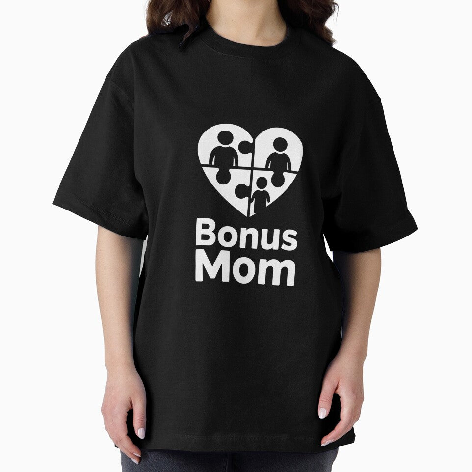 Bonus Mom Heart Design - Modern Step Family Love by Reichcorp