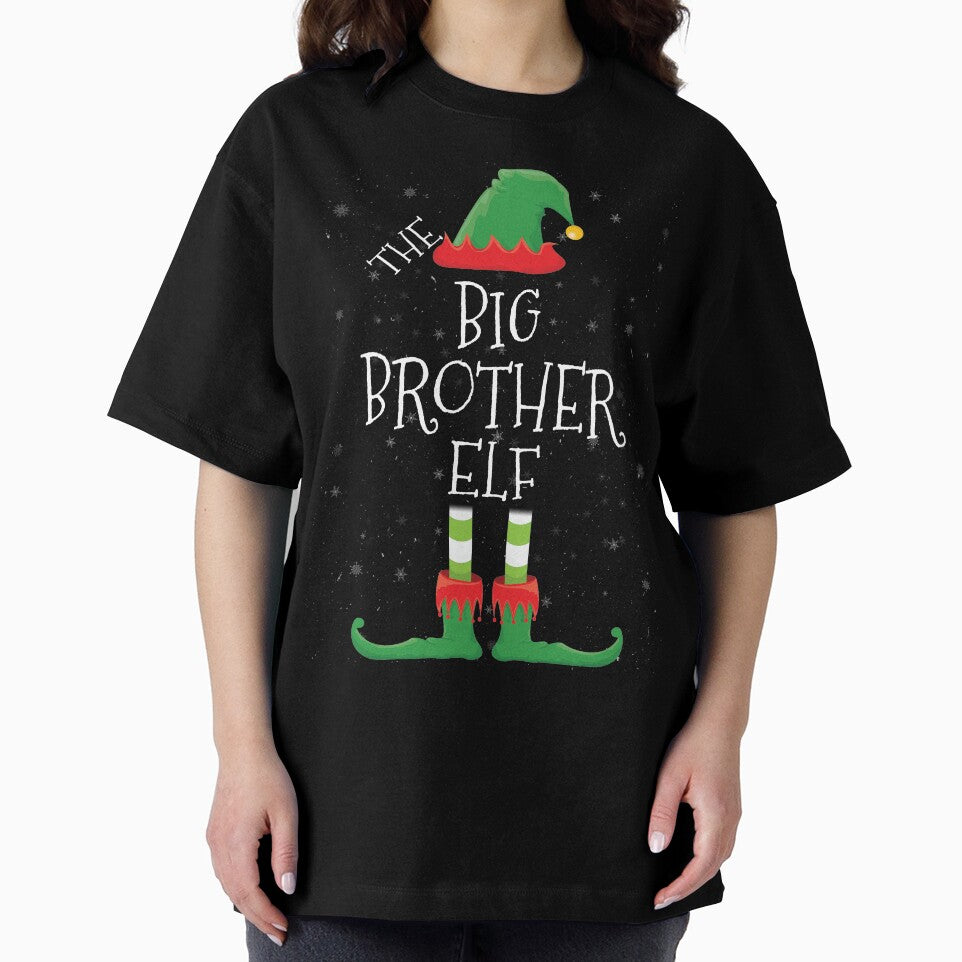 Big brother Elf Family Matching Christmas Group Funny Gift by DavisHasari
