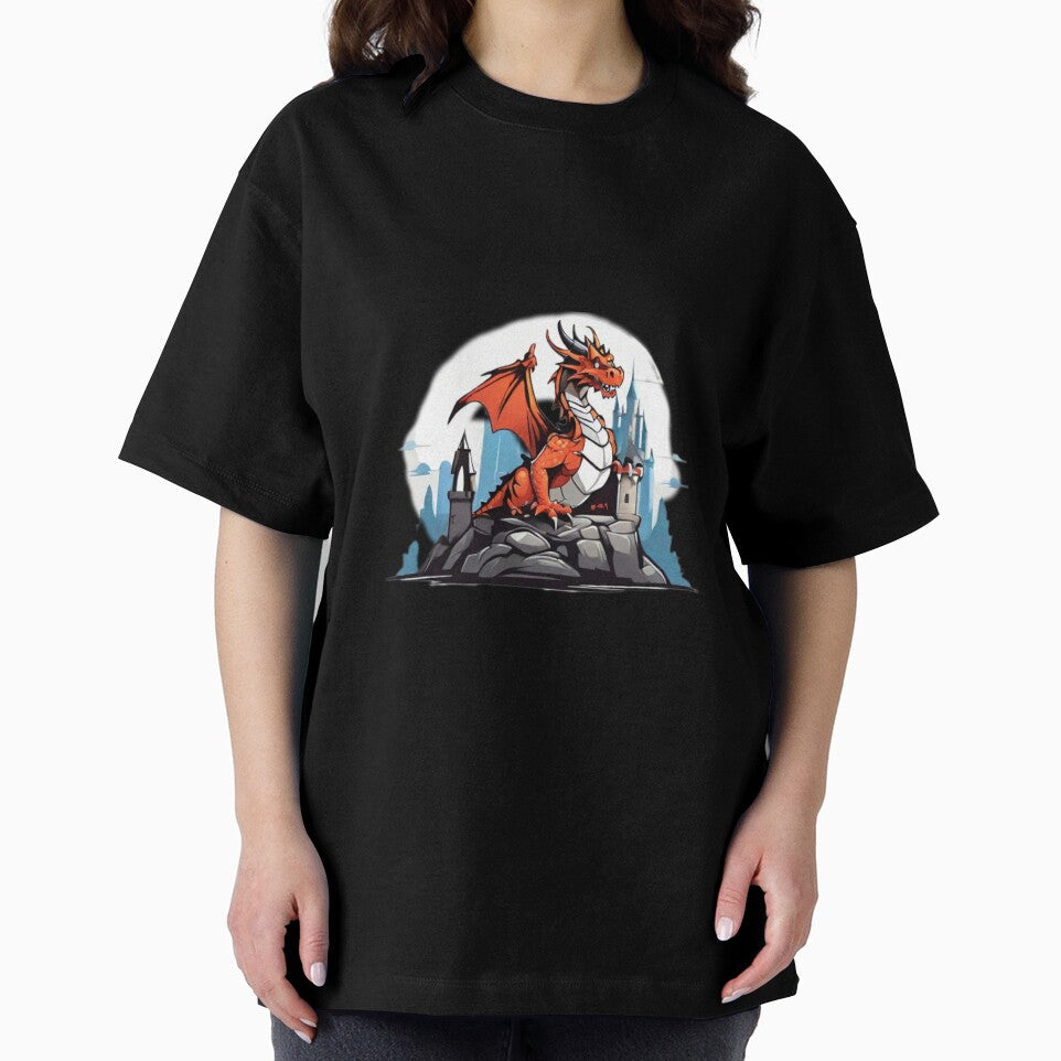 Cute Dragon T-Shirt - Adorable Dragon Graphic Tee by HiveMechs