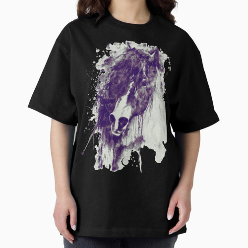 Abstract Purple Horse by caracatita75