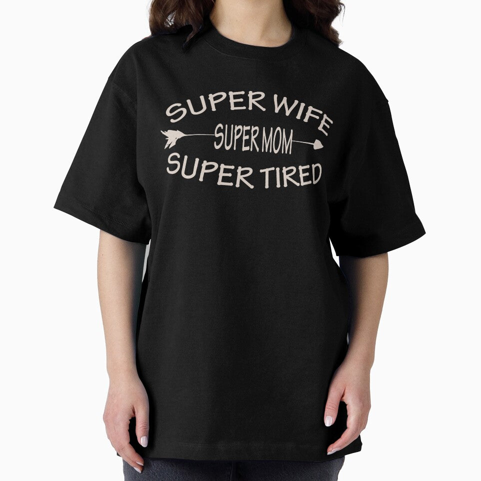 super wife super mom super tired gift idea by goodprints shop