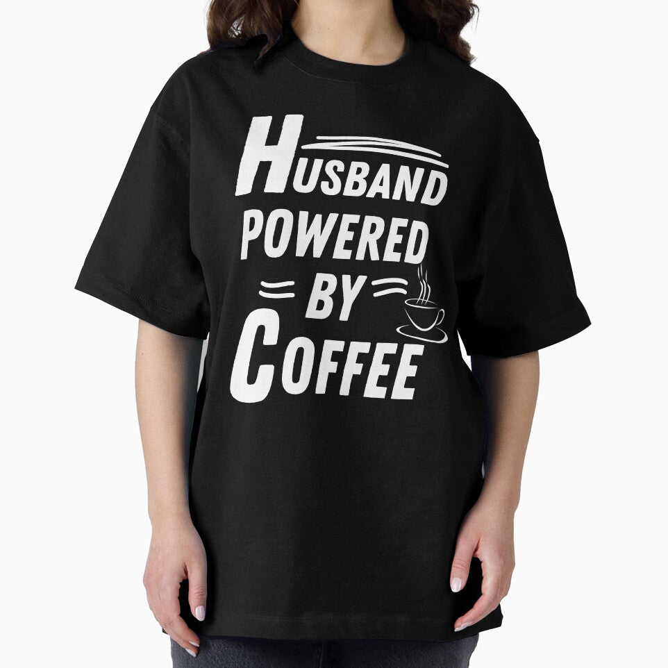 Husband powered by coffee by annoying-shirts