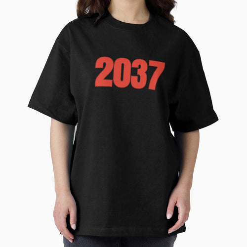 2037 Year Number Date Typography by Rasheedaholik