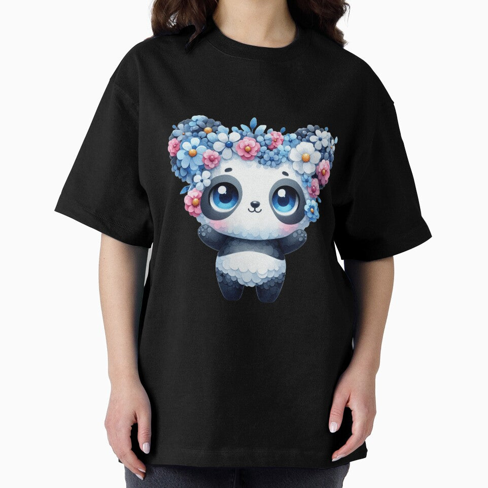 Flower Panda 3 by PANDALOVEART