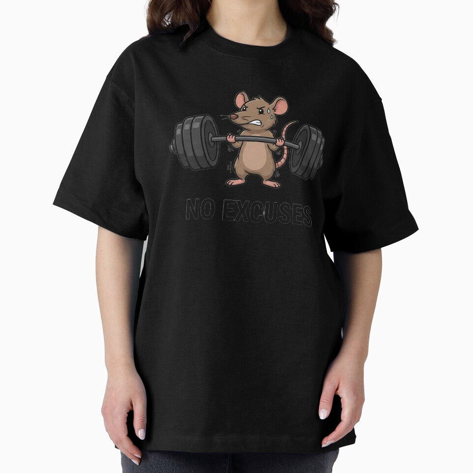 Funny Weightlifting Rat - Gym Motivation by LYZ7VANI