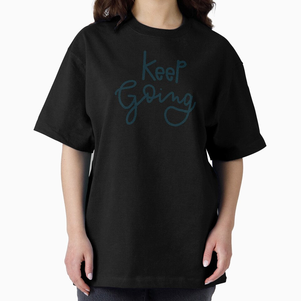 Keep going. Sentence. Blue Text. Lettering. Letters. by AnaStickerD