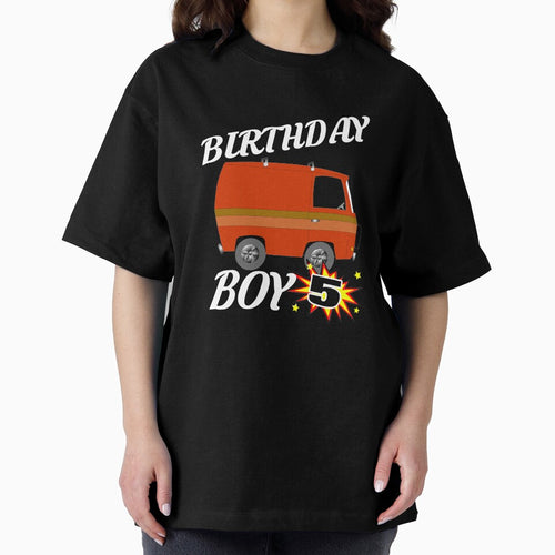 5 Years Old Birthday Design Van GifDesign by drwigglebutts