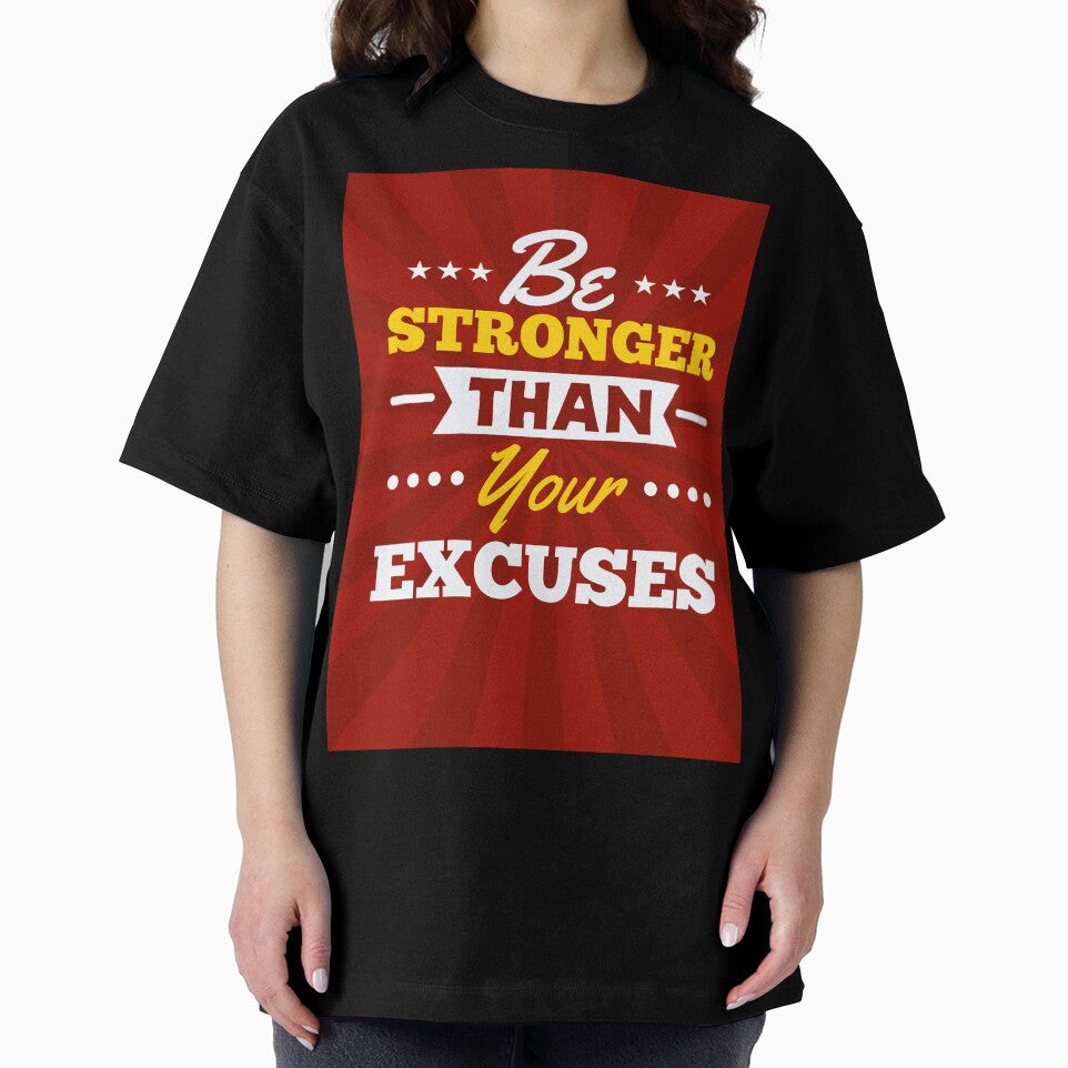 Be Stronger Than Your Excuses | Mental Toughness, Gym & Discipline Quote by Maltachi Designs