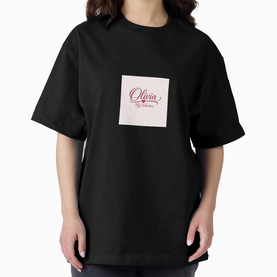 Olivia Is My Valentine – Romantic Name Valentine Gift by chessnegocios