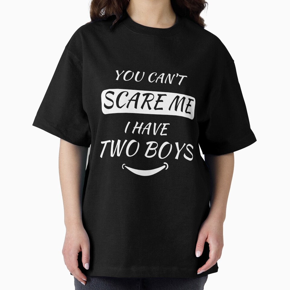 You Can't Scare Me I Have Two Boys I Sticker by VisioCraft ⭐⭐⭐⭐⭐