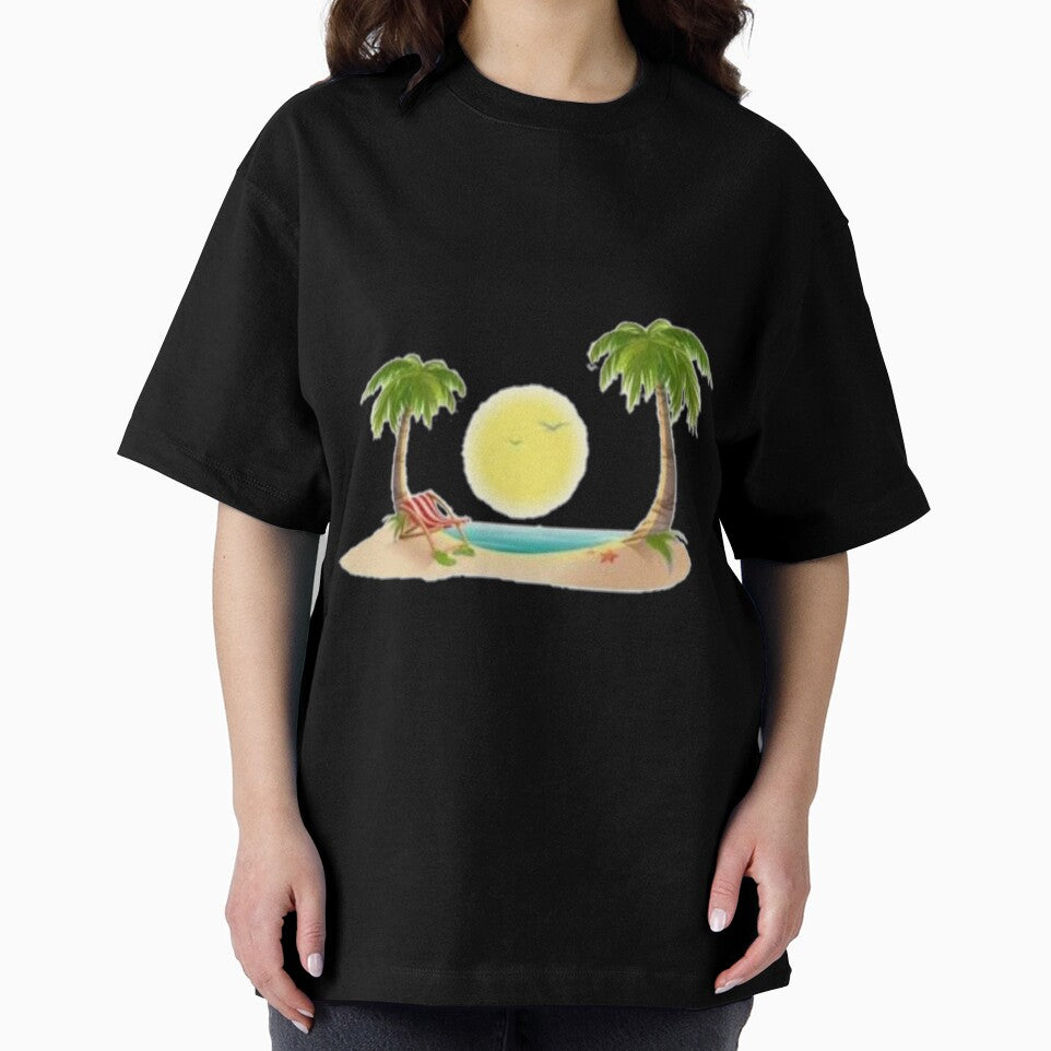 Beach sand paradise sea lake by Alexandra Designer