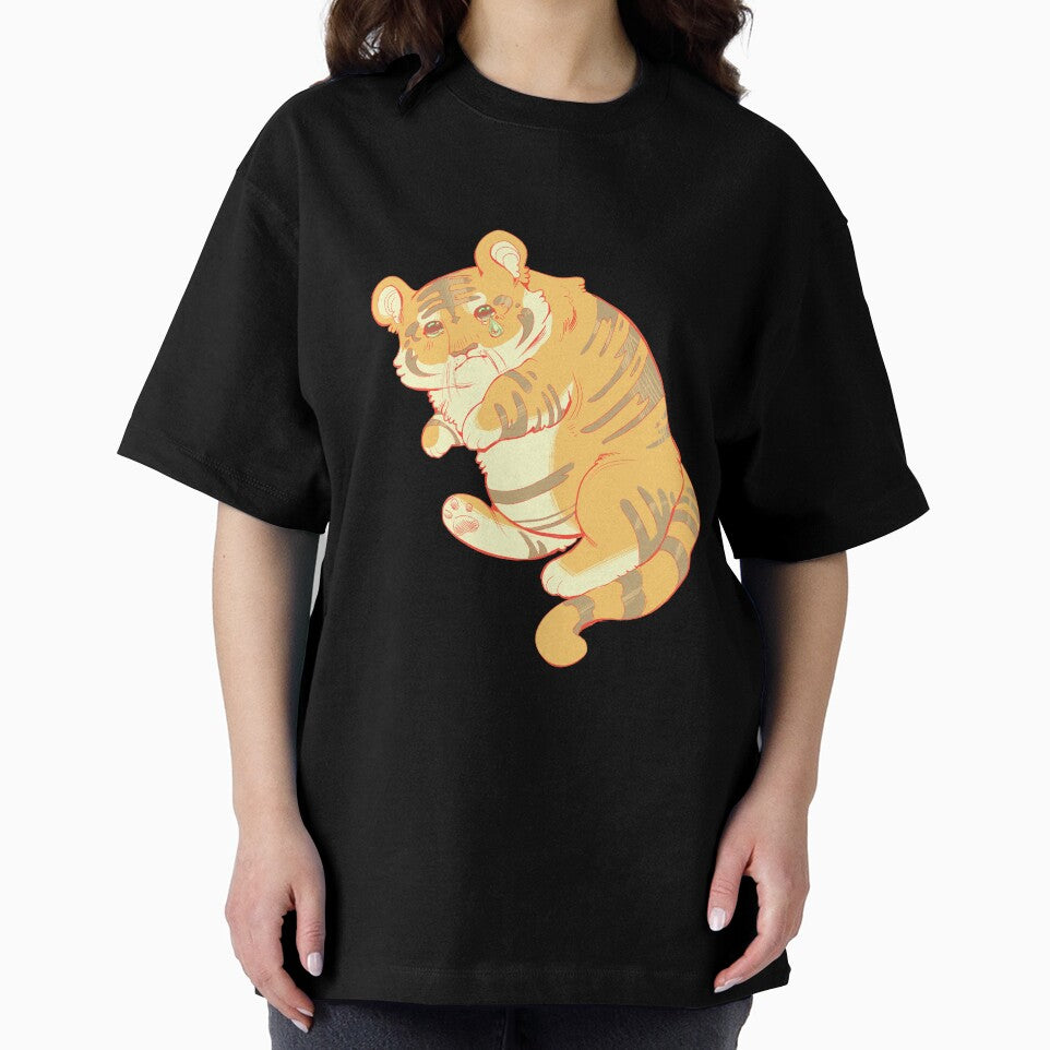 Sad Rotund Chonky Tiger by WormLasagna