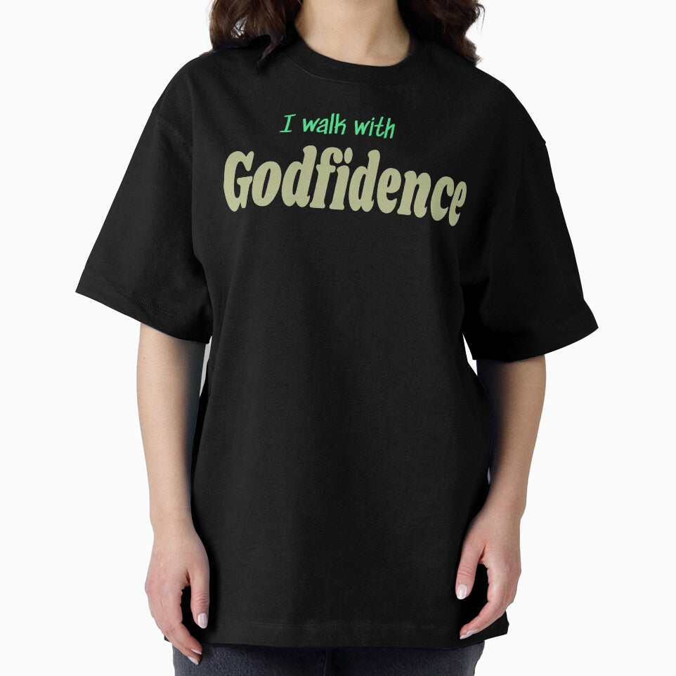 I Walk With Godfidence - Faith Inspiration by Tovahblue