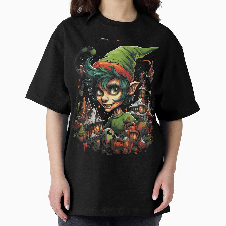 Holiday Chaos Elf - Festive Mischief Graphic by Justin Haas