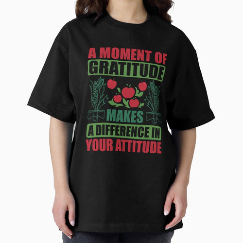 A Moment of Gratitude Fall Harvest Positive Attitude Quote by LunaPixelStudio