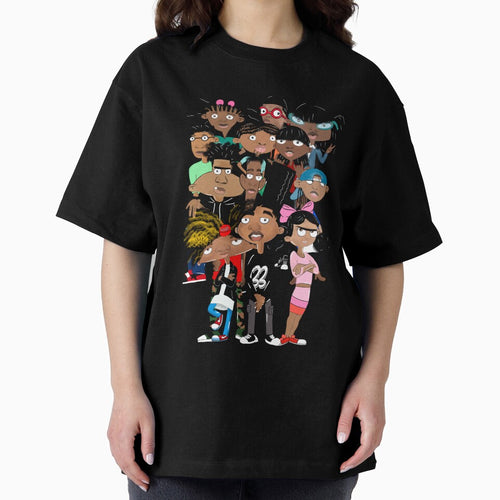 90s Cartoon Afro Kids by Dashtattoos