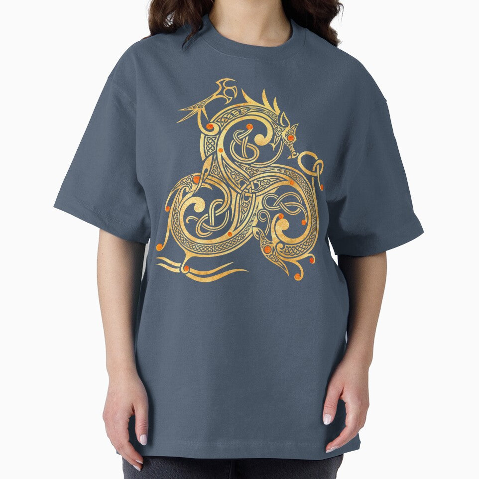 Celtic Dragon T-Shirt by Johan Proud Blade
