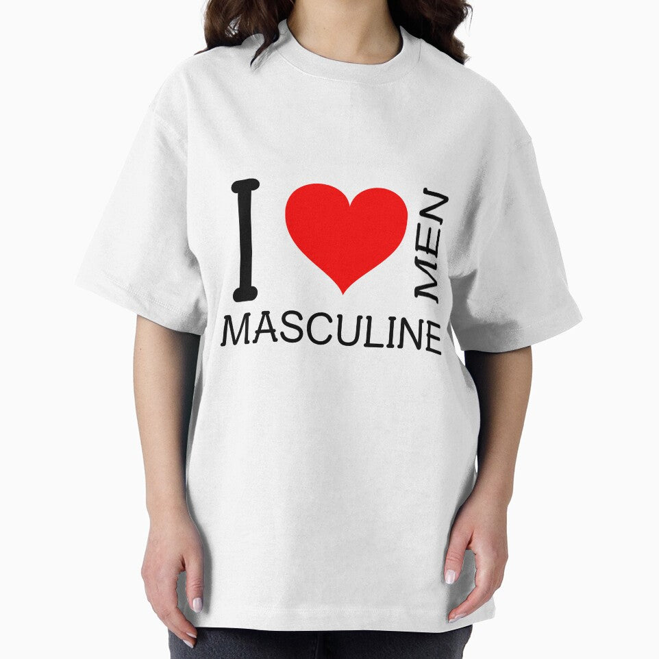 I Love Masculine Men Essential T-Shirt by bestfunonline
