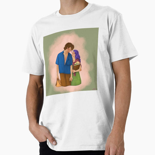 Adorable Couple in Love | Cute Romantic Illustration by Nataliespace