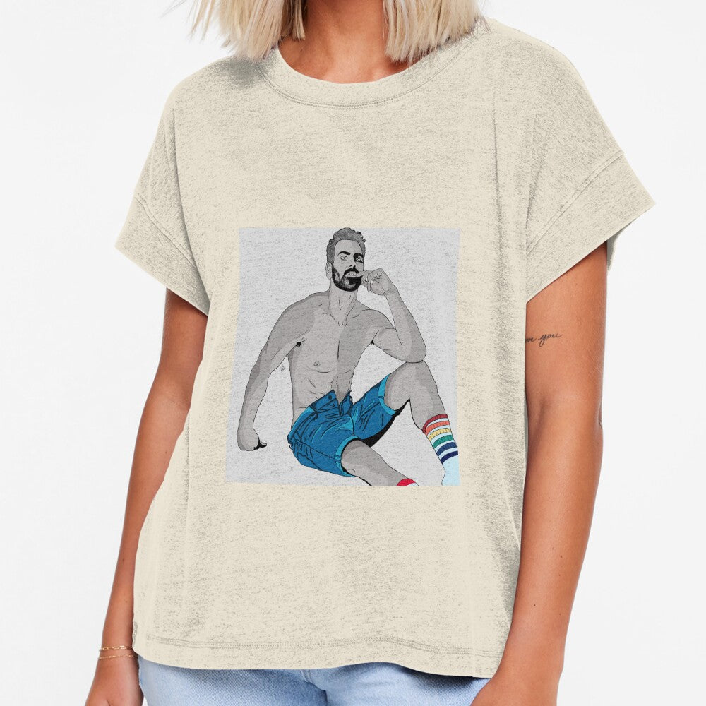 Nyle DiMarco in Shorts - Male Model by The Geekiary